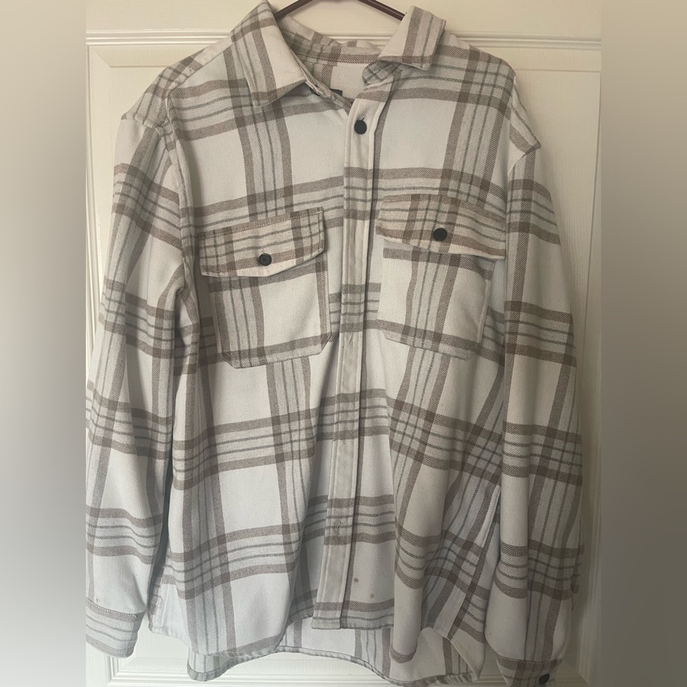 Neutral color flannel